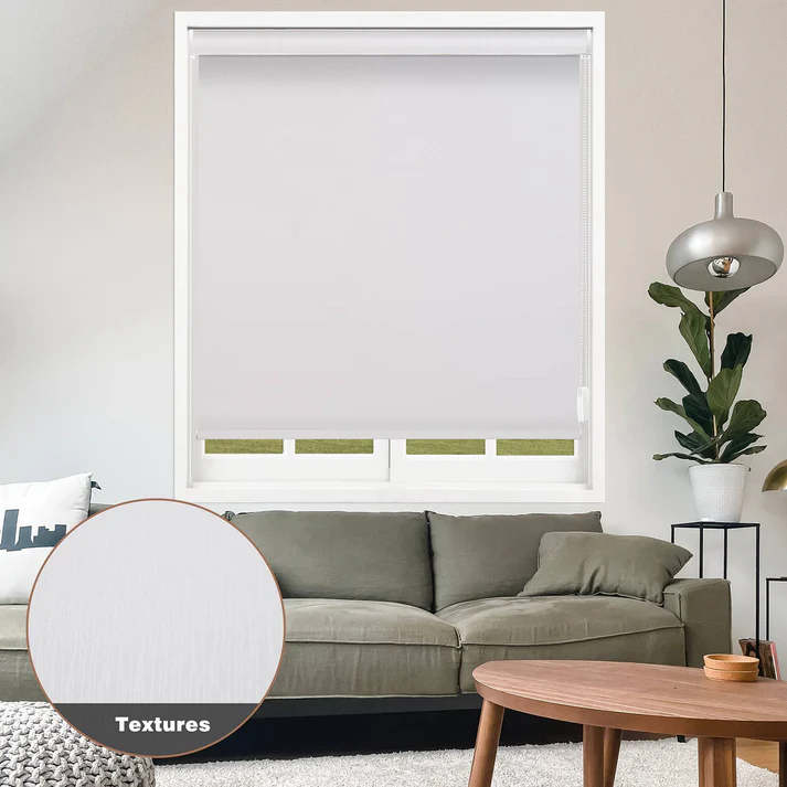 Custom Corded Blackout Roller Shades - Image 7